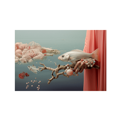 Fish on a branch